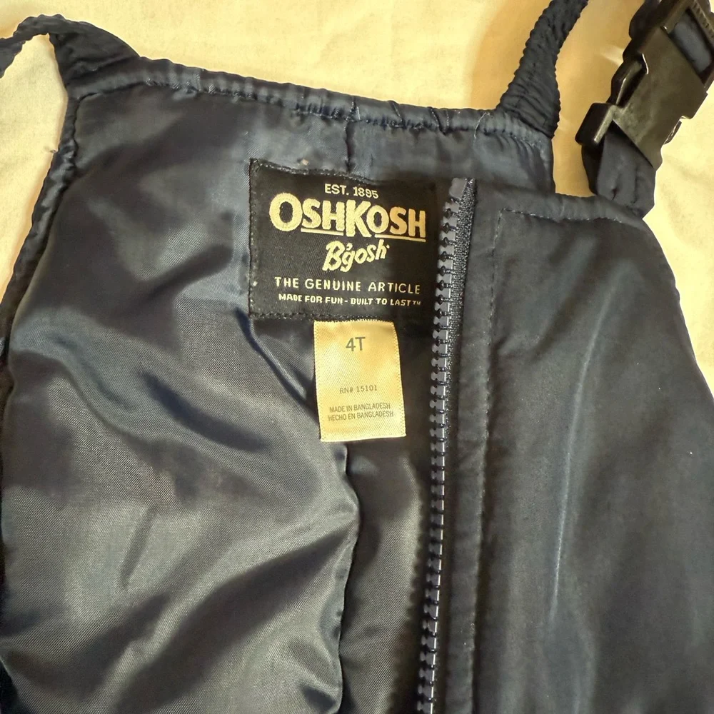 4T Toddler Boy OshKosh B’gosh Coat & Snowsuit/Bibs - 4T Toddler Boy Clothes - Picture 9 of 9